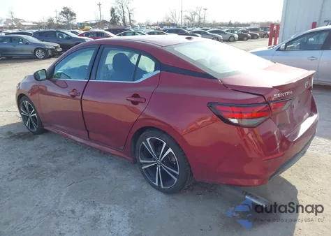 2021 Nissan Sentra Sr Xtronic Cvt z USA, uszkodzony, nr VIN 3N1AB8DV8MY251950